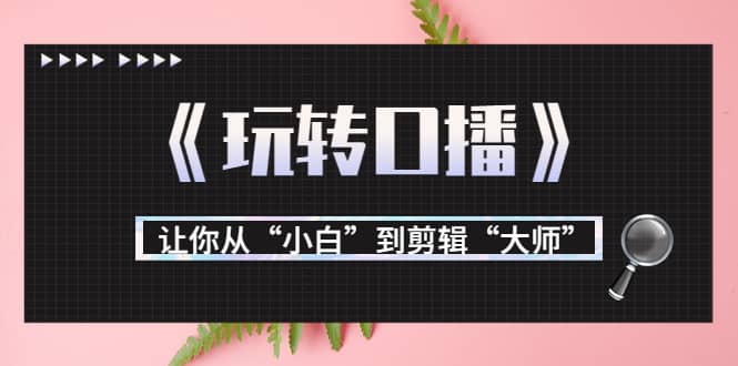 月营业额700万 大佬教您《玩转口播》让你从“小白”到剪辑“大师”  短视频/自媒体  19小时前  0  57  专属