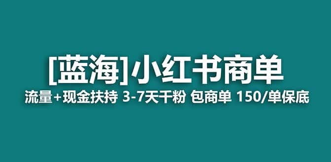 2023小红书商单项目：蓝海项目流量现金扶持，快速涨粉，薯新星活动+商单项目，内测成功率超80%！