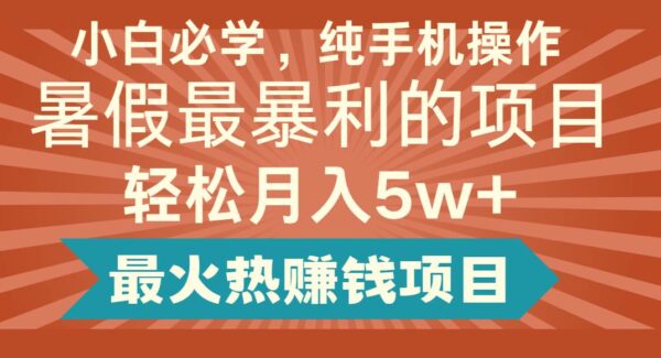 2024暑假最赚钱的项目，小红书咸鱼暴力引流简单无脑操作，每单利润最少500+