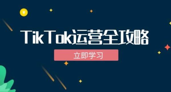 TikTok实战运营全攻略：从下载软件到变现，抖音海外版实操教程