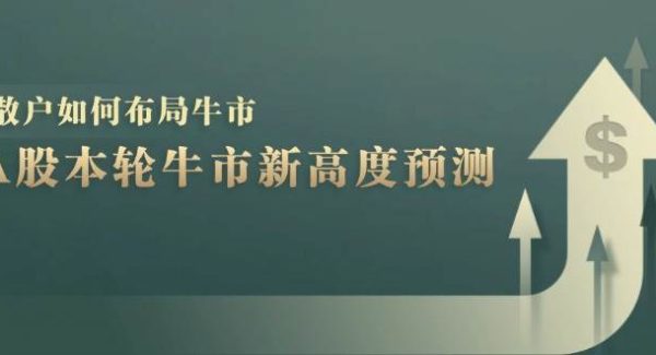 A股本轮牛市新高度预测：数据统计揭示最高点位，散户如何布局牛市？